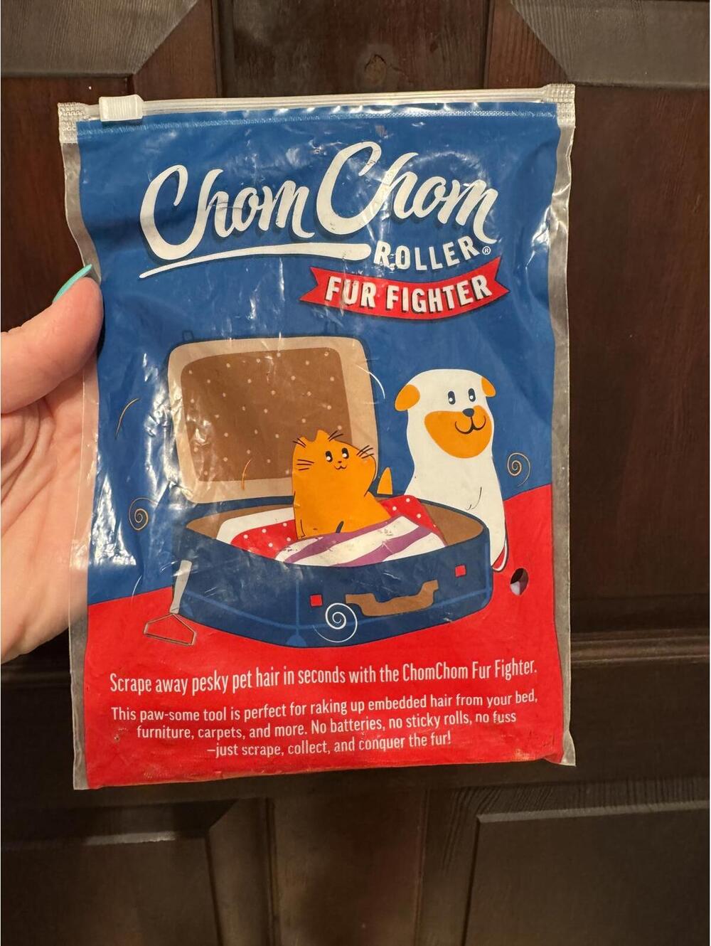 ChomChom Roller Fur Fighter Pet Hair Remover -- Never Used -- Open Package